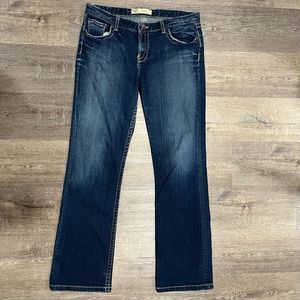 BKE Kate Boot Stretch Jeans 34X33 1/2